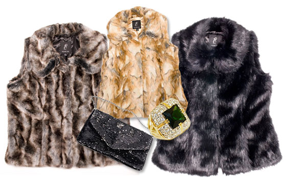 Women's Furry Vests Women's Furry Vests