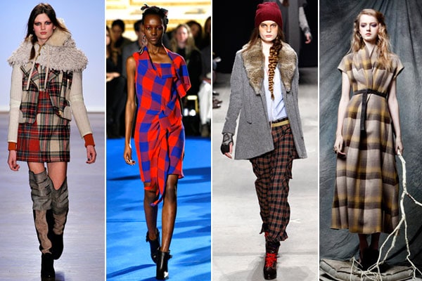 Women's Tartan Plaid Fall / Winter 2011 Women's Tartan Plaid Fall / Winter 2011