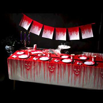 Halloween Table Setting Halloween Table Setting