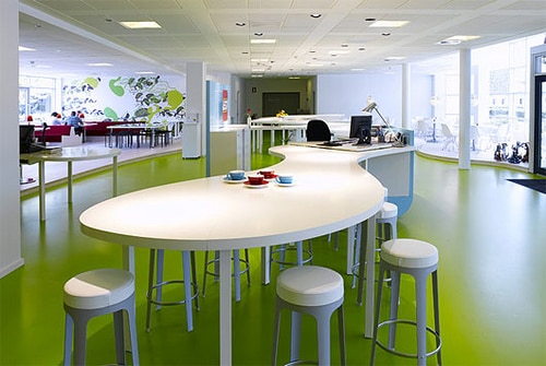 Modern Office Breakroom