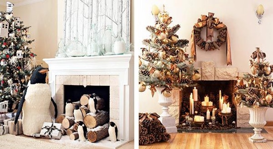 Themed Fireplace Holiday Decor Themed Fireplace Holiday Decor