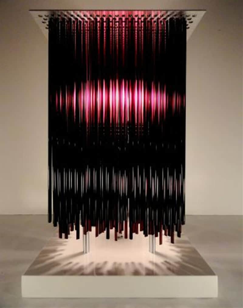 Black and Red Lamp by Andarina Design