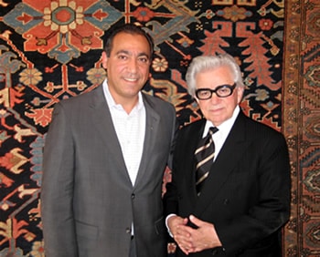 Jason Nazmiyal and Albert Karmeli merge Nazmiyal Collection and Damoka Rugs