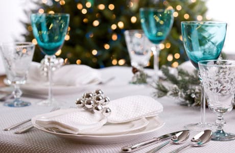 Winter Wonderland Table Setting Winter Wonderland Table Setting