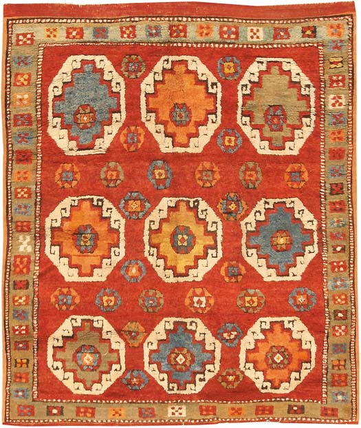 Antique Konya Turkish Rug Antique Konya Turkish Rug