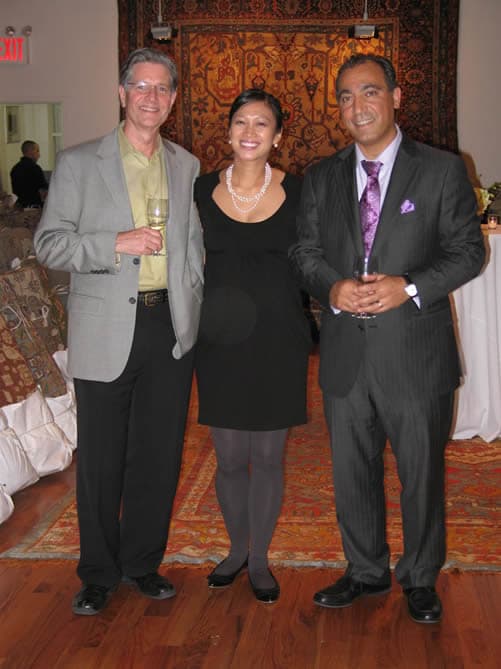 John Kurtz of New Moon with Catherine Davis (Associate Editor of Veranda Magazine), and Jason Nazmiyal John Kurtz of New Moon with Catherine Davis (Associate Editor of Veranda Magazine), and Jason Nazmiyal