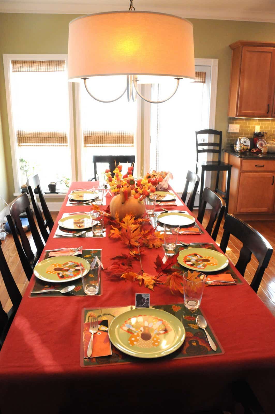Fall Table Setting