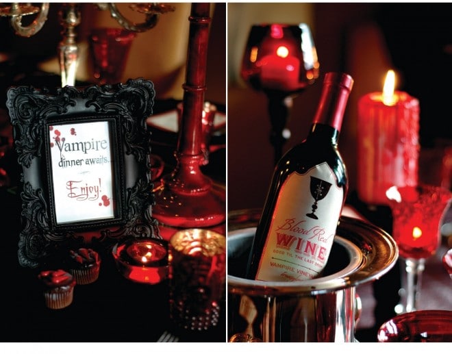 Vampire Table Setting Vampire Table Setting