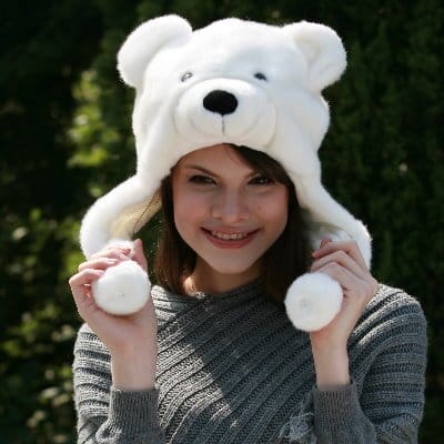 Women's Polar Bear Hat Women's Polar Bear Hat