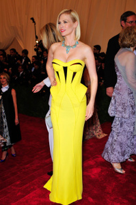 January Jones Met Gala 2012 January Jones Met Ball 2012