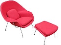 Womb Chair And Ottoman By Saarinen Womb Chair And Ottoman By Saarinen