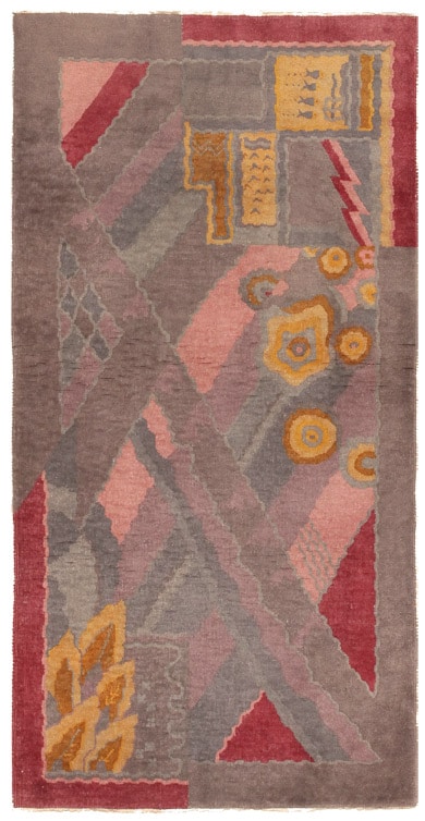 Vintage Deco Chinese Rug 418 Main Image - By Nazmiyal Vintage Deco Chinese Rug 418 Main Image - By Nazmiyal