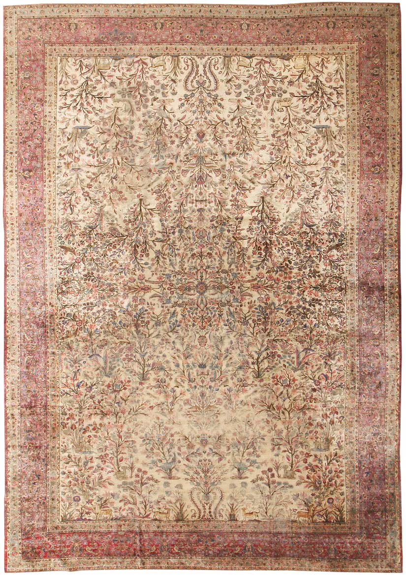Antique Kashan Rug | 452 Main - By Nazmiyal