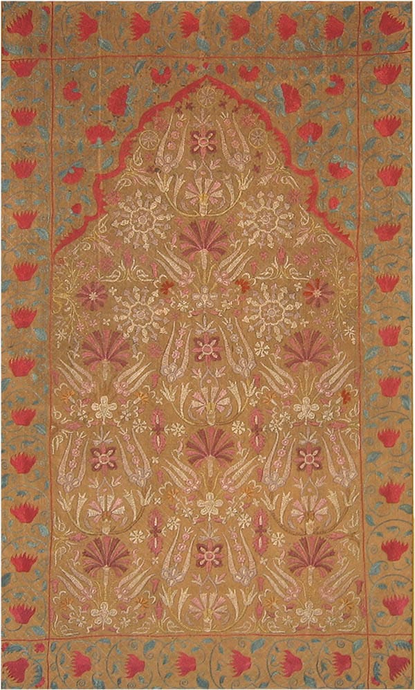 Antique Suzani Rug 17801 Main Image - By Nazmiyal