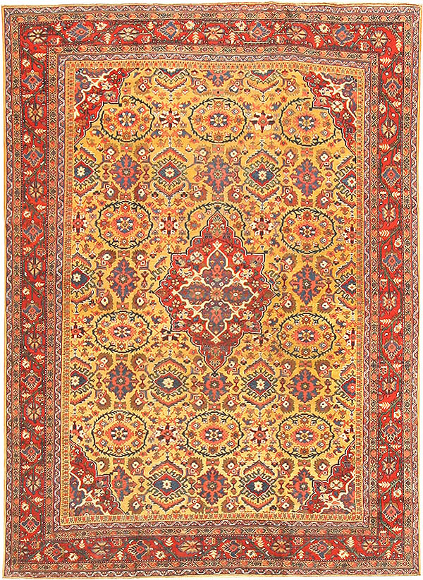 Antique Farahan Persian Rug 2227 Main Image - By Nazmiyal Antique Farahan Persian Rug 2227 Main Image - By Nazmiyal