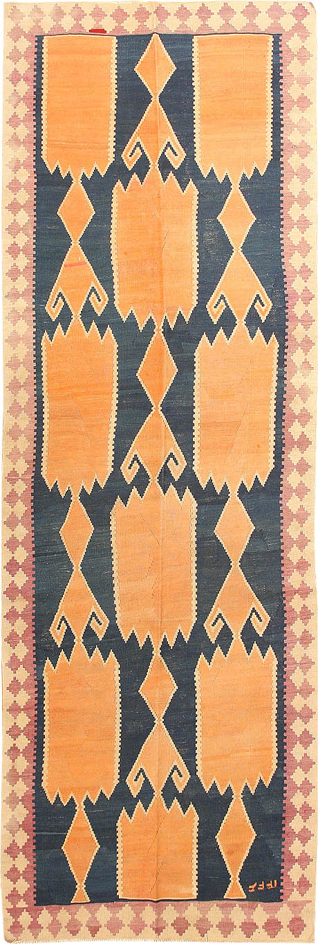 Antique Kilim Persian Carpets 3423 Main Image - By Nazmiyal Antique Kilim Persian Carpets 3423 Main Image - By Nazmiyal