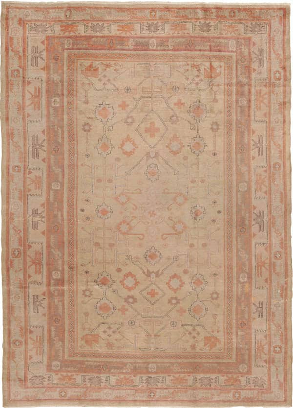 Antique Khotan Oriental Carpets 40447 Main Image - By Nazmiyal Antique Khotan Oriental Carpets 40447 Main Image - By Nazmiyal