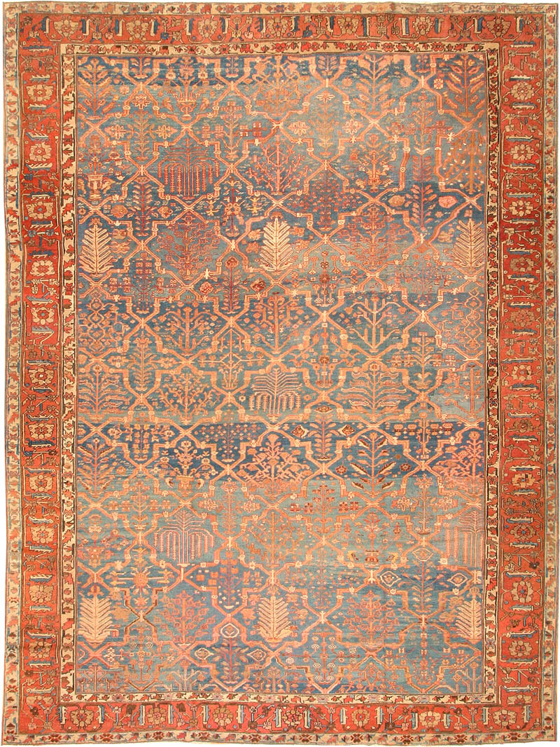 Antique Bakshaish Persian Rug 41324 Main Image - By Nazmiyal Antique Bakshaish Persian Rug 41324 Main Image - By Nazmiyal