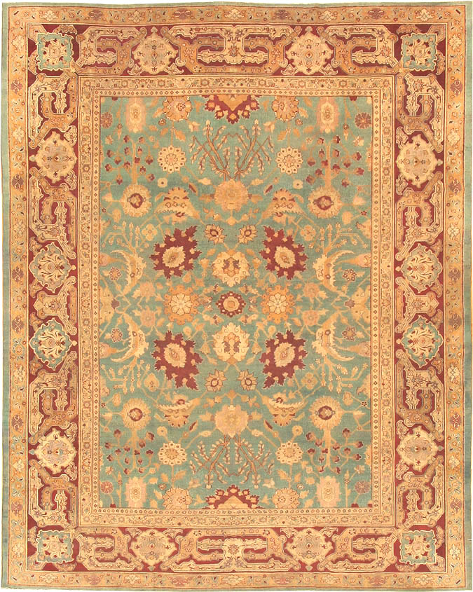 Antique Agra Oriental Rug 41461 Main Image - By Nazmiyal Antique Agra Oriental Rug 41461 Main Image - By Nazmiyal