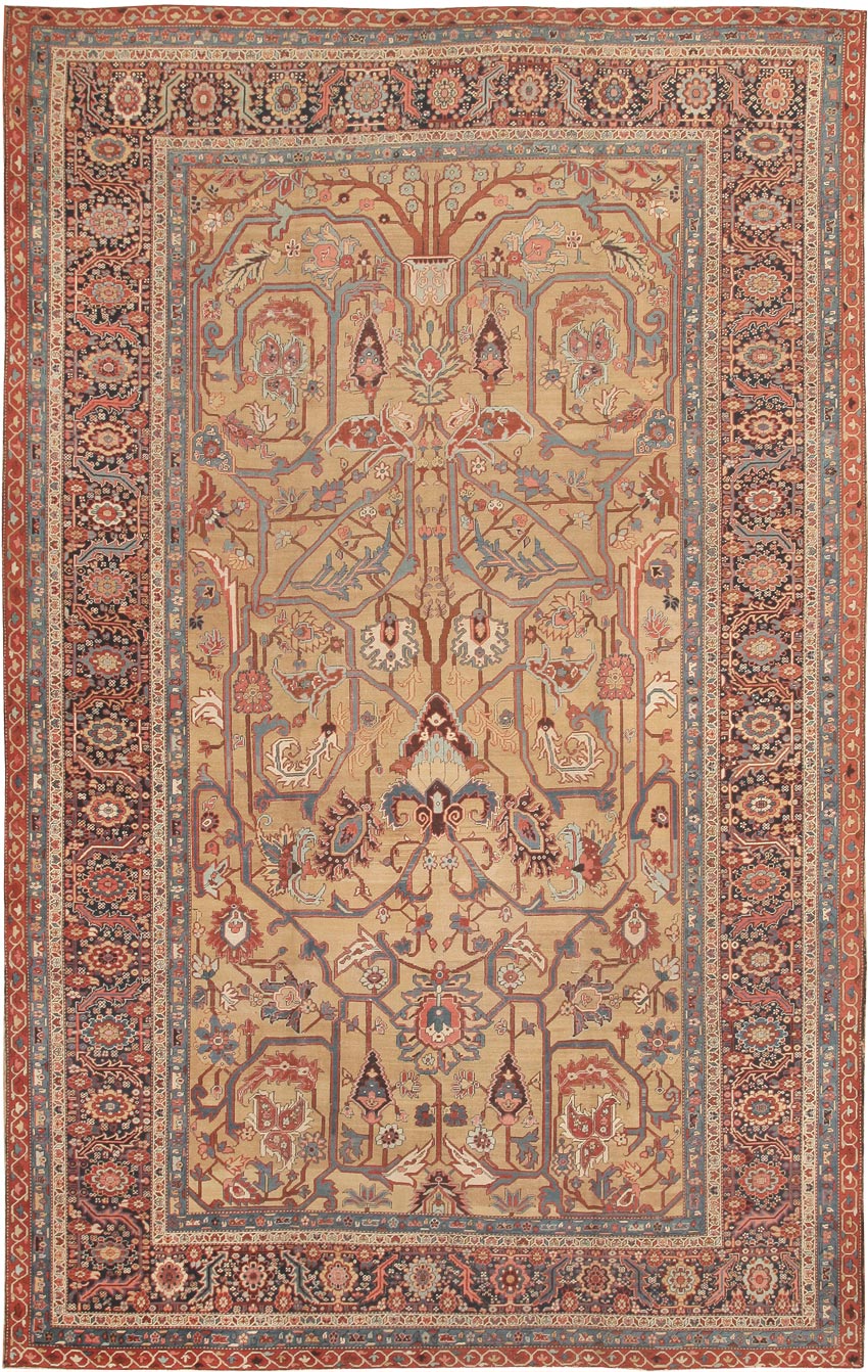 Antique Bakshaish Persian Rug 41787 Main Image - By Nazmiyal Antique Bakshaish Persian Rug 41787 Main Image - By Nazmiyal