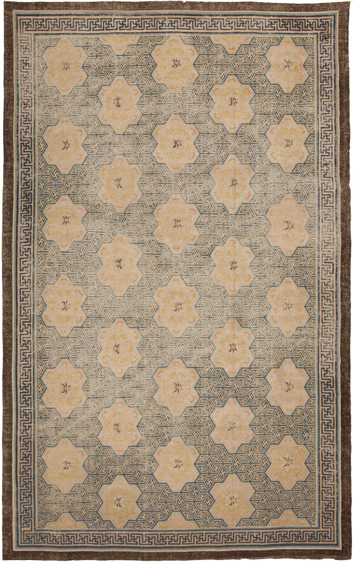 Antique 17th Century Chinese Oriental Rug 41804 Main Image - By Nazmiyal Antique 17th Century Chinese Oriental Rug 41804 Main Image - By Nazmiyal