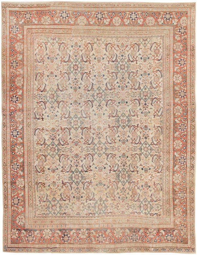 Antique Sultanabad Persian Rugs 42301 Main Image - By Nazmiyal Antique Sultanabad Persian Rugs 42301 Main Image - By Nazmiyal