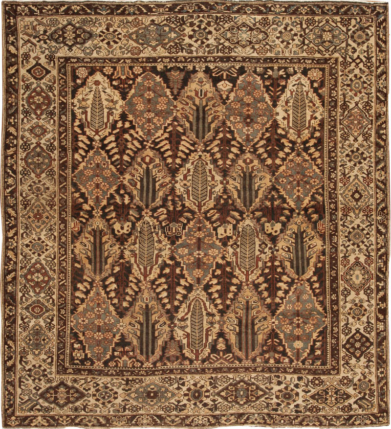 Antique Bakhtiari Persian Rug 42930 Main Image - By Nazmiyal