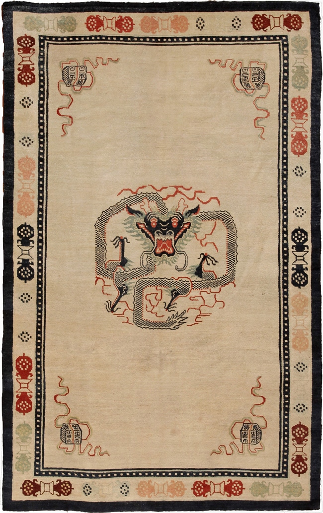 Antique Tibetan Rugs 44631 Main Image - By Nazmiyal Antique Tibetan Rugs 44631 Main Image - By Nazmiyal