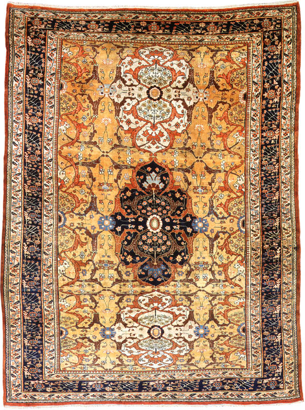 Antique Silk Bidjar Persian Rug 8002 Main Image - By Nazmiyal Antique Silk Bidjar Persian Rug 8002 Main Image - By Nazmiyal