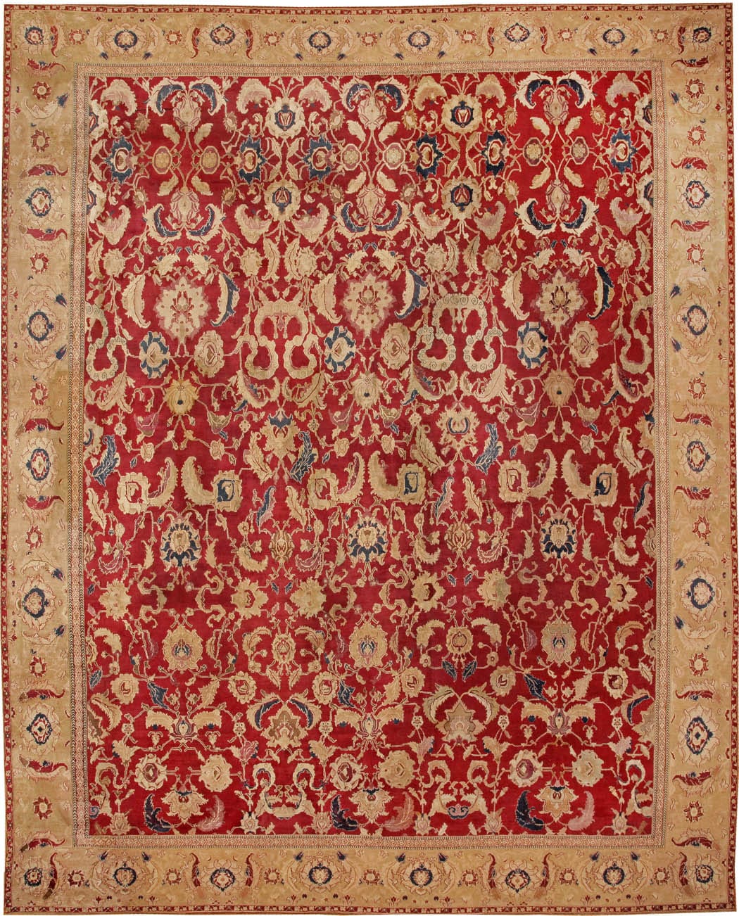 Antique Agra Oriental Rugs 44602 Main Image - By Nazmiyal