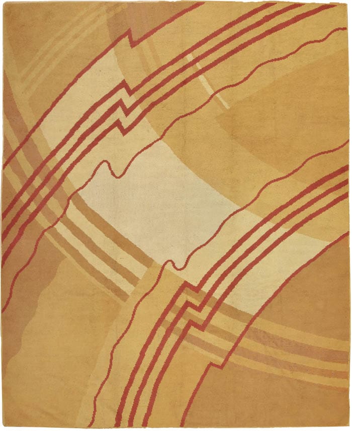 Art Deco Carpet French #833 Main Image - By Nazmiyal Art Deco Carpet French #833 Main Image - By Nazmiyal