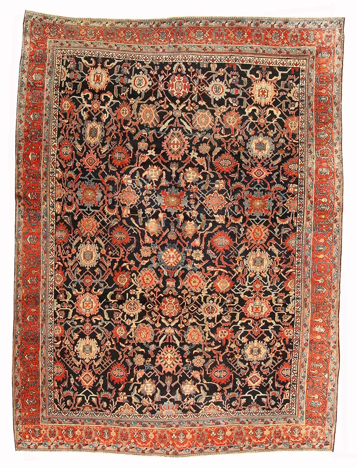 Antique Bibikabad Persian Rug 43245 Main Image - By Nazmiyal