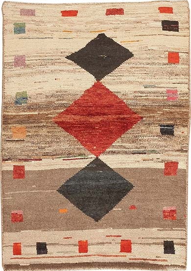 Persian Gabbeh Rug #44576 Main Image - By Nazmiyal Persian Gabbeh Rug #44576 Main Image - By Nazmiyal