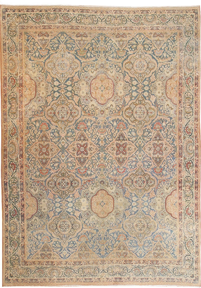 Antique Kerman Lavar Persian Rugs #43959 Main Image - By Nazmiyal