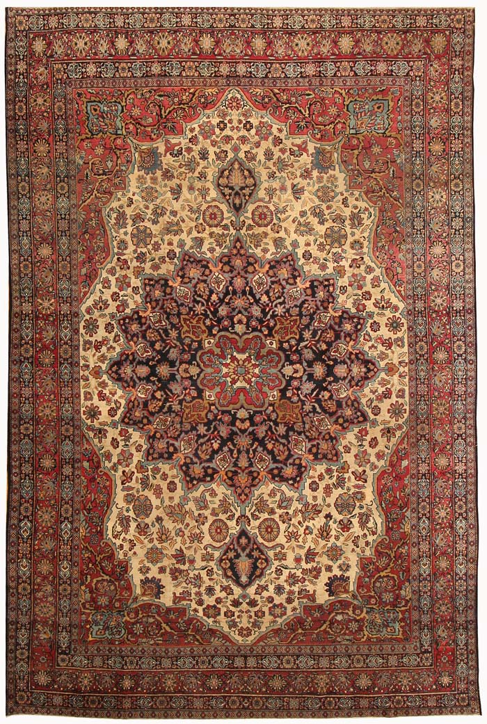 Antique Kerman Persian Rug 43243 Main Image - By Nazmiyal Antique Kerman Persian Rug 43243 Main Image - By Nazmiyal