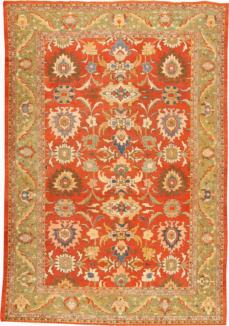 Antique Sultanabad Persian Rugs 42057 Main Image - By Nazmiyal