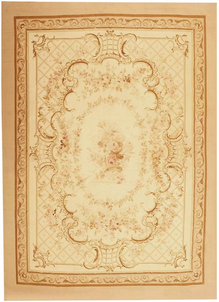 Antique Aubusson French Carpet #3086 Main Image - By Nazmiyal Antique Aubusson French Carpet #3086 Main Image - By Nazmiyal