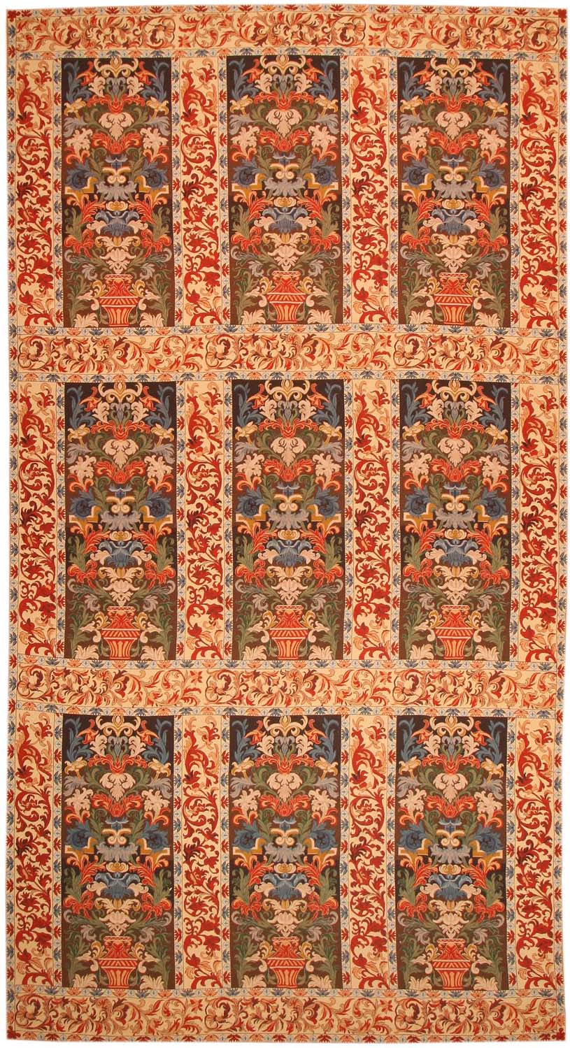 Antique Needlepoint French Oriental Rug 43635 Main Image - By Nazmiyal