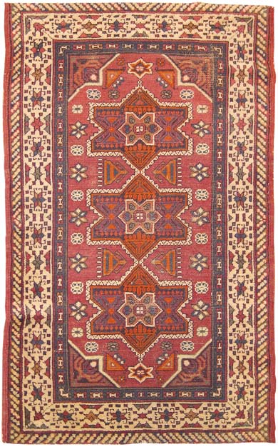 Antique Bezalel Rug #41553 Main Image - By Nazmiyal