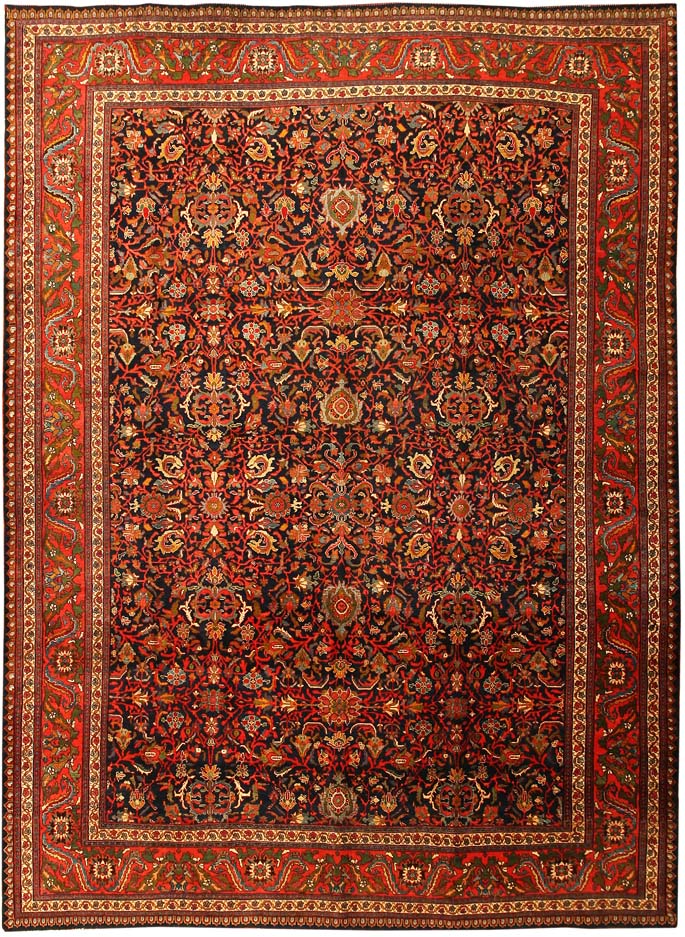 Antique Bidjar Persian Rug 43561 Main Image - By Nazmiyal Antique Bidjar Persian Rug 43561 Main Image - By Nazmiyal