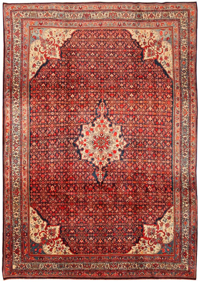 Antique Bidjar Persian Rug 43563 Main Image - By Nazmiyal