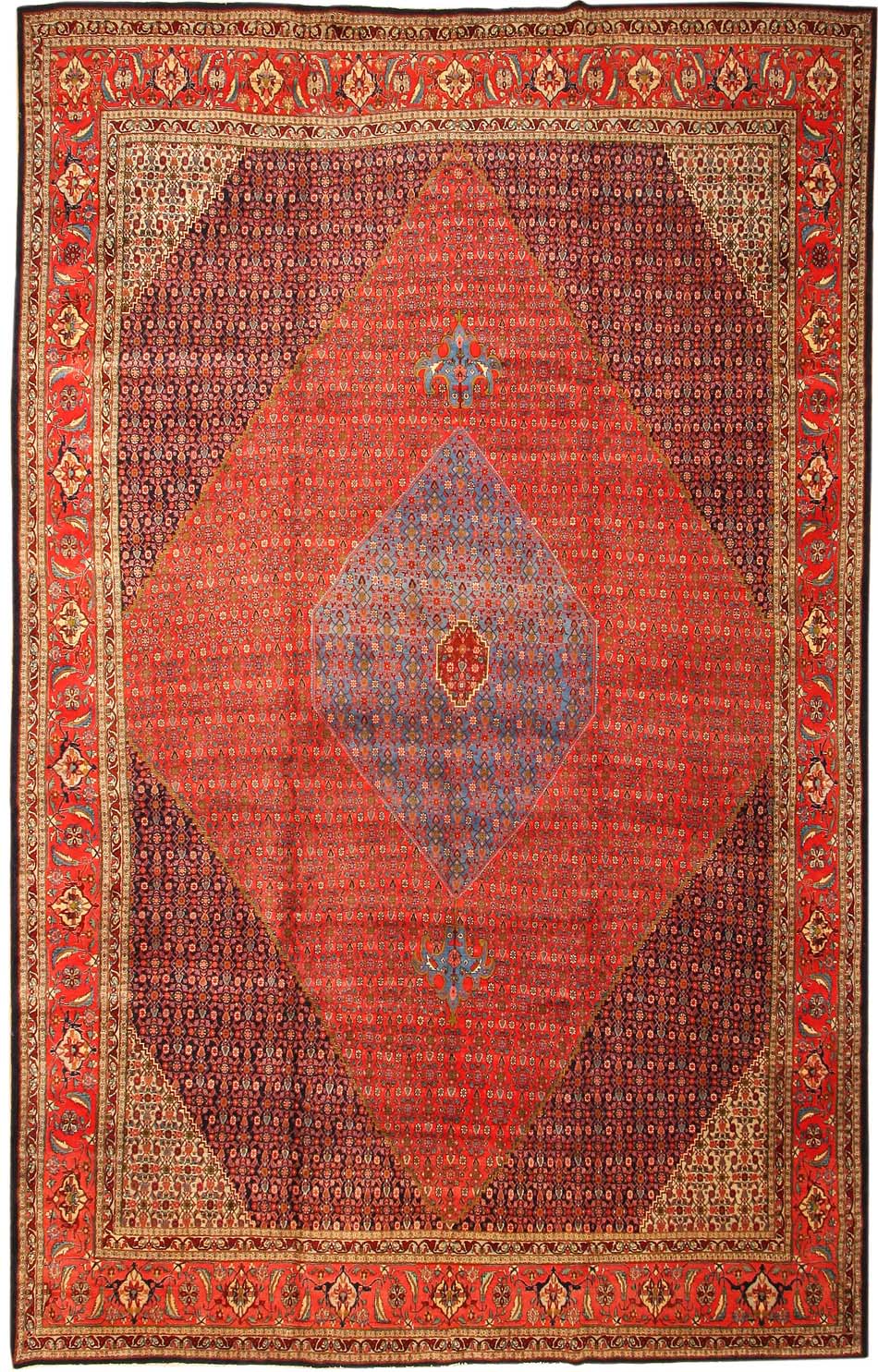 Antique Bidjar Persian Rug 43678 Main Image - By Nazmiyal