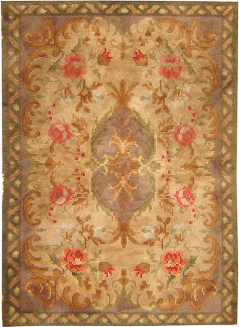 Vintage Deco Norwegian Rug 42011 Main Image - By Nazmiyal Vintage Deco Norwegian Rug 42011 Main Image - By Nazmiyal