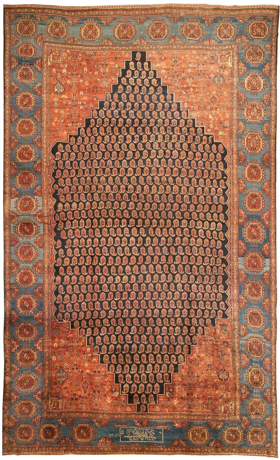 Antique Gashgai/Qashqa’i Persian Rugs 43424 Main Image - By Nazmiyal Antique Gashgai/Qashqa’i Persian Rugs 43424 Main Image - By Nazmiyal