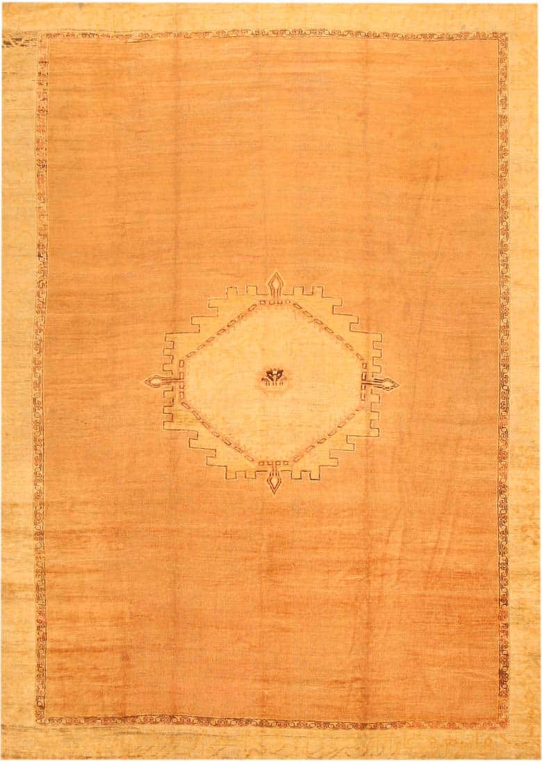 Antique Oushak Turkish Rugs # 43211 Main Image - By Nazmiyal Antique Oushak Turkish Rugs # 43211 Main Image - By Nazmiyal