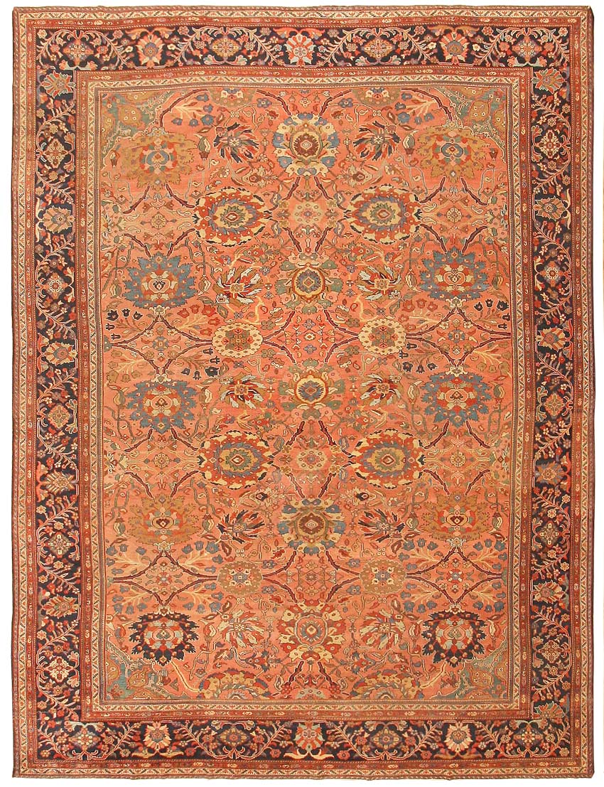 Antique Sultanabad Persian Rugs 43215 Main Image - By Nazmiyal Antique Sultanabad Persian Rugs 43215 Main Image - By Nazmiyal