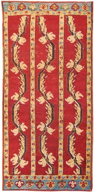 Antique Yastik Turkish Rug 2654 Main Image - By Nazmiyal