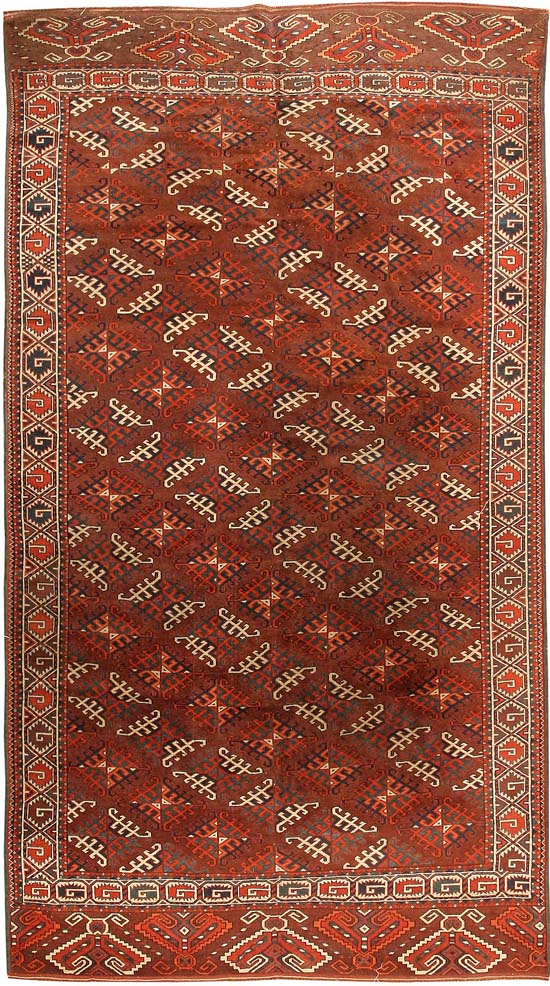 Antique Yomud Oriental Rugs 41882 Main Image - By Nazmiyal Antique Yomud Oriental Rugs 41882 Main Image - By Nazmiyal