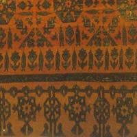 Seljuk or Beylik period carpet, Konya, 13th-14th century, Vakiflar Museum, Istanbul, (from V. Gantzhorn, Oriental Carpets, ill. 108). Seljuk or Beylik period carpet, Konya, 13th-14th century, Vakiflar Museum, Istanbul, (from V. Gantzhorn, Oriental Carpets, ill. 108).