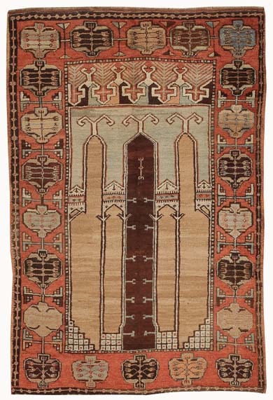 Karapinar Turkish Prayer Rug #44614 Main Image - By Nazmiyal Karapinar Turkish Prayer Rug #44614 Main Image - By Nazmiyal